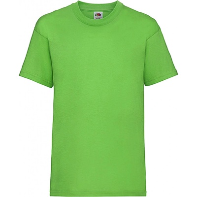 Fruit of the Loom tričko dětské světle zelené