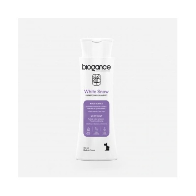 BIOGANCE White snow Shampoo - Шампоан за кучета с бяла козина 250 мл