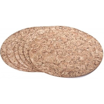 Makro Podložka korok kruh 29cm 6ks