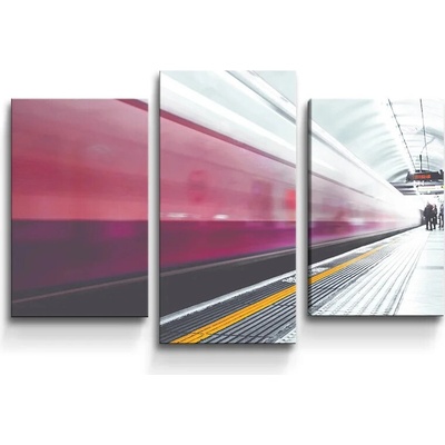 Sablio Obraz - 3-dílný Metro 2 - 75x50 cm