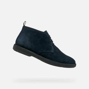 Geox Тъмносини мъжки ankle обувки Geox Spherica EC17 Geox | Sin | МЪЖЕ | 40