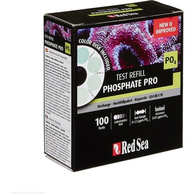 Red Sea Phosphate Pro Reef test kit 100 ks