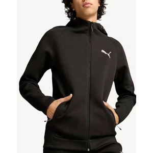 PUMA Evostripe Full Zip Hoodie Jr Black - magazinko