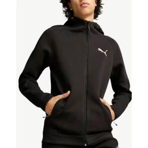 PUMA Evostripe Full Zip Hoodie Jr Black