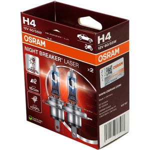 OSRAM night breaker laser 2hb h4 60/55w 3900k