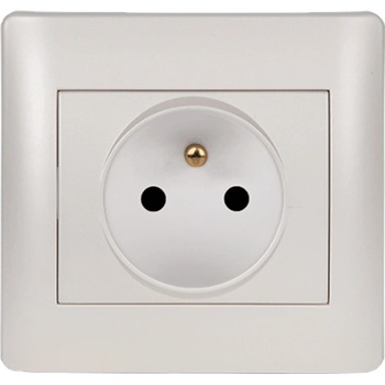 ELMARK Rhyme КОНТАКТ ФРЕНСКИ СТАНДАРТ БЯЛ МЕТАЛИК (11211f)