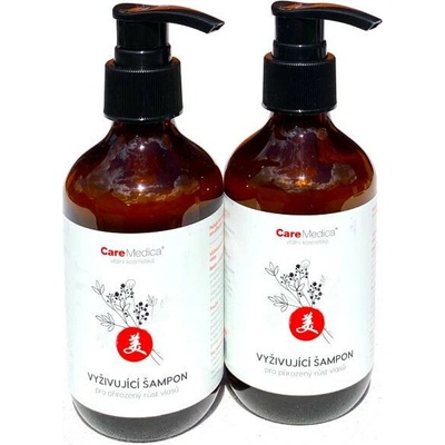 CareMedica Vyživující šampon 2 x 200 ml