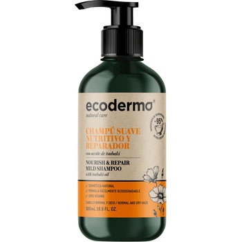 Ecoderma regeneračný a vyživujúci šampón na vlasy 500 ml