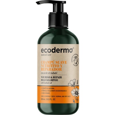 Ecoderma regeneračný a vyživujúci šampón na vlasy 500 ml