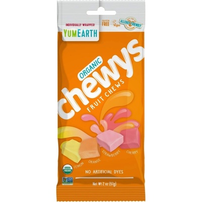 YumEarth Rozpustné gumy ovocné 57 g