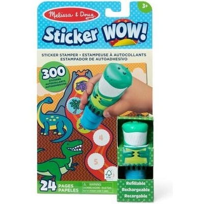 Melissa & Doug Samolepky v tubě Dinosaurus