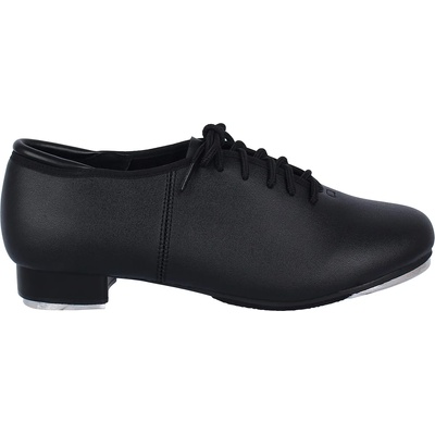 Slazenger PU Ladies Lace Up Tap Shoe - Black