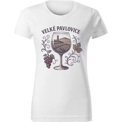 Grooters Dámské tričko pro milovníky vína Velké Pavlovice – Sleviste.cz
