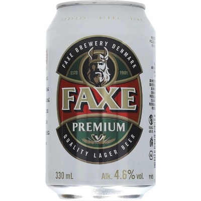 FAXE Premium 4,6% 0,33 l (plech)