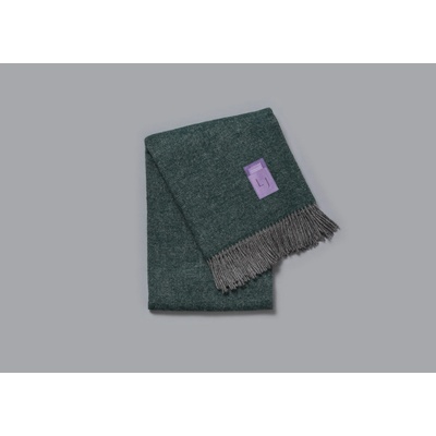 Lejaan Pléd Classic Wool Zeleno-šedá 140x200