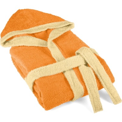 Дилиос Детски халат за баня оранжев