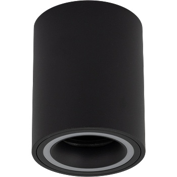 UltraLux ТЯЛО ЗА ОТКРИТ МОНТАЖ, КРЪГ, gu10, СТАЦИОНАРНО, ЧЕРНО, ip20 (sdrgu10bl)