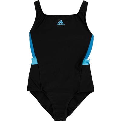 Adidas Performance 3-Stripes Swimsuit Black/Blue - 98