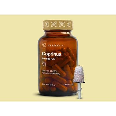 Herbavia.cz Coprinus Hnojník extrakt 60 kapslí