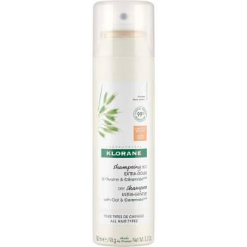 Klorane ultra-upokojujúci suchý šampón na tmavé vlasy 150 ml