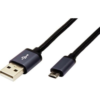 Roline 11.02.8820 USB 2.0, USB A(M) - oboustranný microUSB B(M), 1,8m