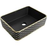 Mexen Catia 48x37 cm matt black/gold (21314879)