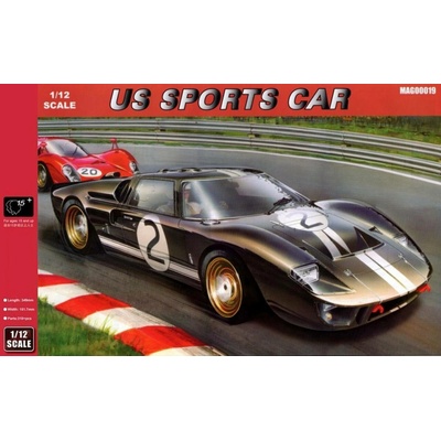 Trumpeter Ford GT40 MKII 1966 Le Mans 1:12