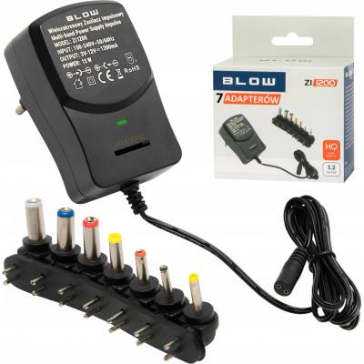 Vícepásmový napájecí zdroj Blow ZI1200 3-12V / 1,2A