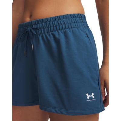 Under Armour dámské kraťasy UA Sport Terry Short-Blu modrá