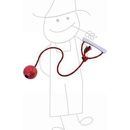 Sum-Plast míč aport. na šňůrce plovací 8 cm