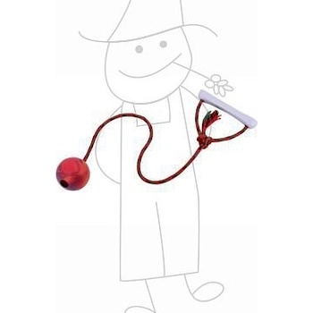 Sum-Plast míč aport. na šňůrce plovací 8 cm