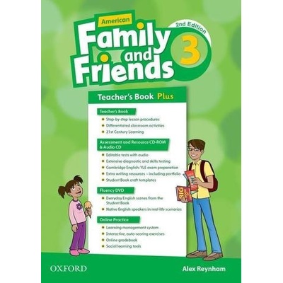 Family and Friends 3 American Second Edition Teacher´s book Pack
