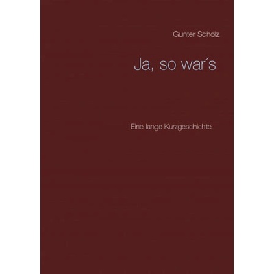Ja, so war's