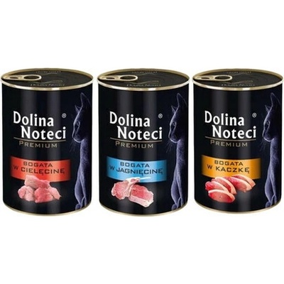 DOLINA NOTECI Premium Zmiešané príchute s mäsom 24x400 g