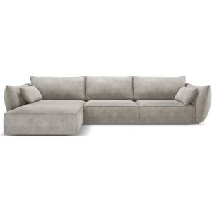 Mazzini Sofa Светлосив ъглов диван (ляв ъгъл) Vanda - Mazzini Sofas (MAZ_LC_142_F1_VANDA7)