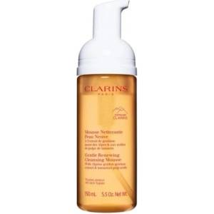 Clarins Gentle Renewing Cleansing Mousse Почистваща нежна пяна за всеки тип кожа 150 ml