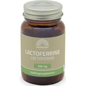 Mattisson Healthstyle Lactoferrin, 300 mg, 30 капсули, Mattisson Healthstyle