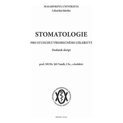 Stomatologie pro studující všeobecného l- Vaněk Jiří