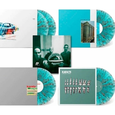 Karate - Time Expired (Box Set) (Cacophony Splatter Coloured) CLR 5 LP