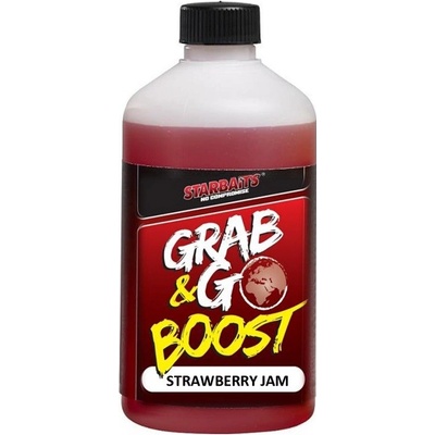 Starbaits Booster Grab&Go Global Strawberry 500 ml