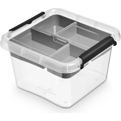 Simplestore insert úložný box s vekom 3 l (20 × 20 × 12 cm)