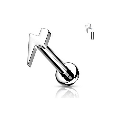 Šperky4U piercing do brady labreta TITAN TIT1102-1206