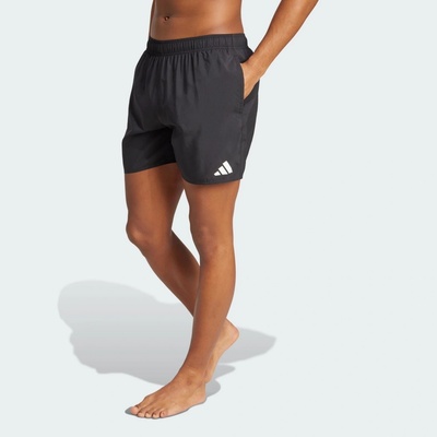adidas plavecké šortky 13 cm bílo černé