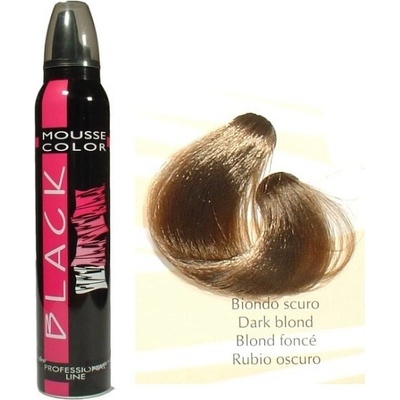 Black Color Mousse farebné penové tužidlo Dark Blond - tmavá blond 200 ml