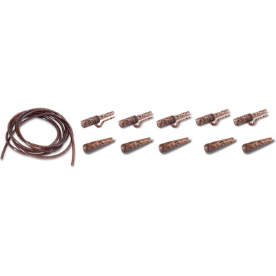Anaconda Jungle Quick Lock Safety Lead Clip Power Pack jungle hnědá 5 ks – Hledejceny.cz