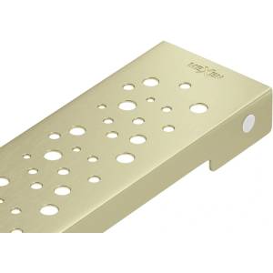 Mexen Flat M12 решетка за линеен отток 80 см, златна четкана - 1A21080 (1A21080)