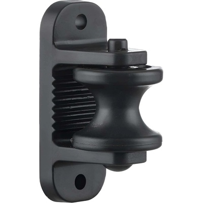 Rohový otočný izolátor s rolnou pro lana do 8 mm, na vruty - 4 ks
