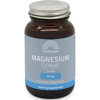 Mattisson Healthstyle Magnesium Citrate, 400 mg, 60 капсули, Mattisson Healthstyle