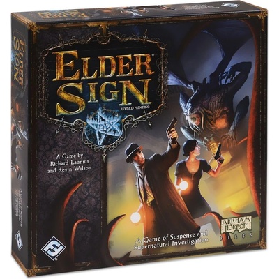 Fantasy Flight Games Настолна игра Elder Sign - Кооперативна (SL05)