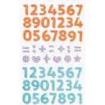 Folia Стикери глитерни Numbers 112 броя